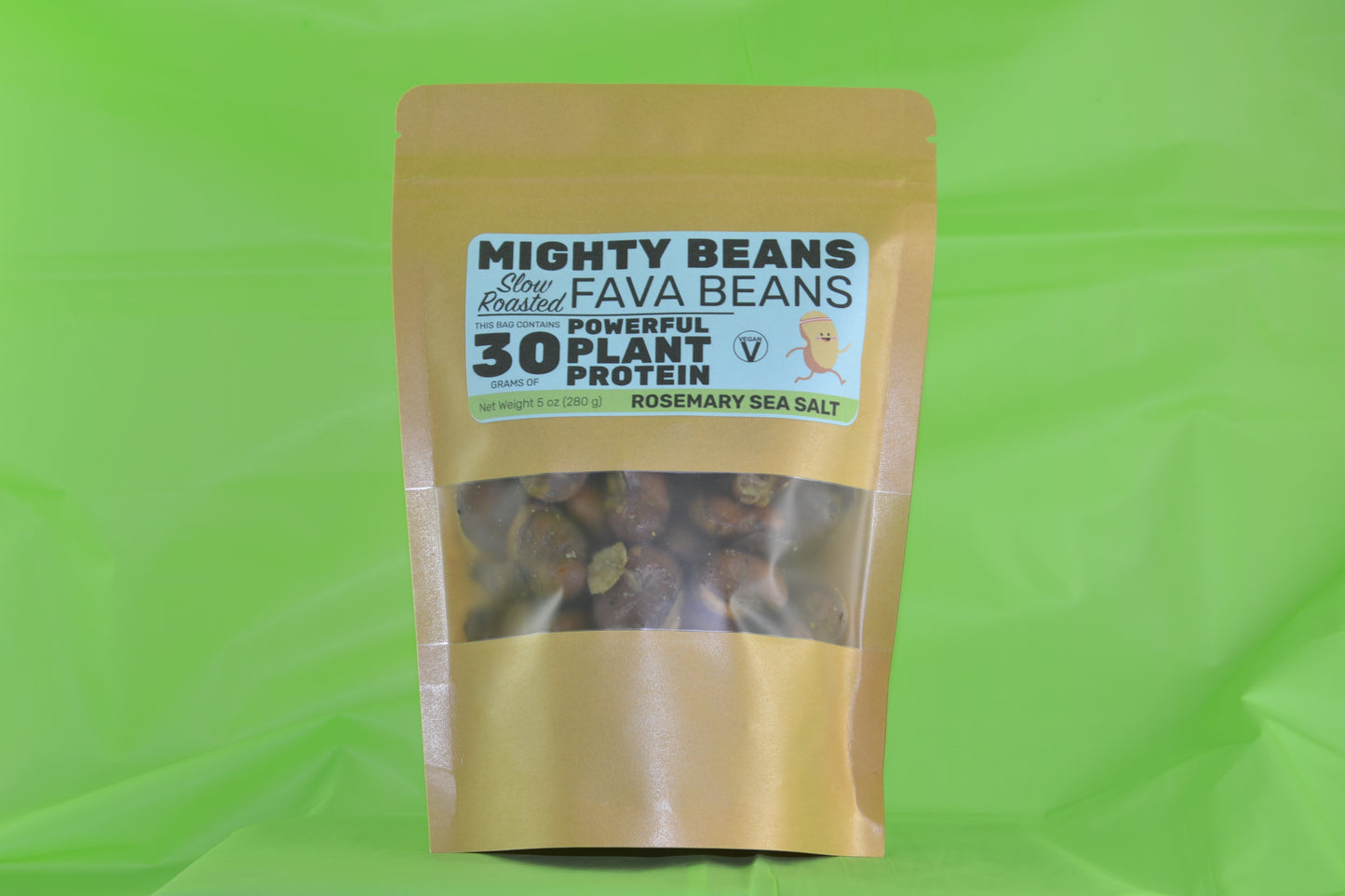 Rosemary Sea Salt Fava Beans