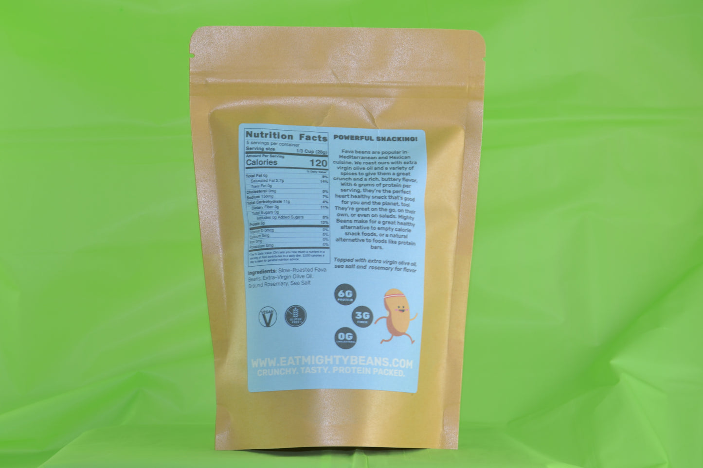 Rosemary Sea Salt Fava Beans
