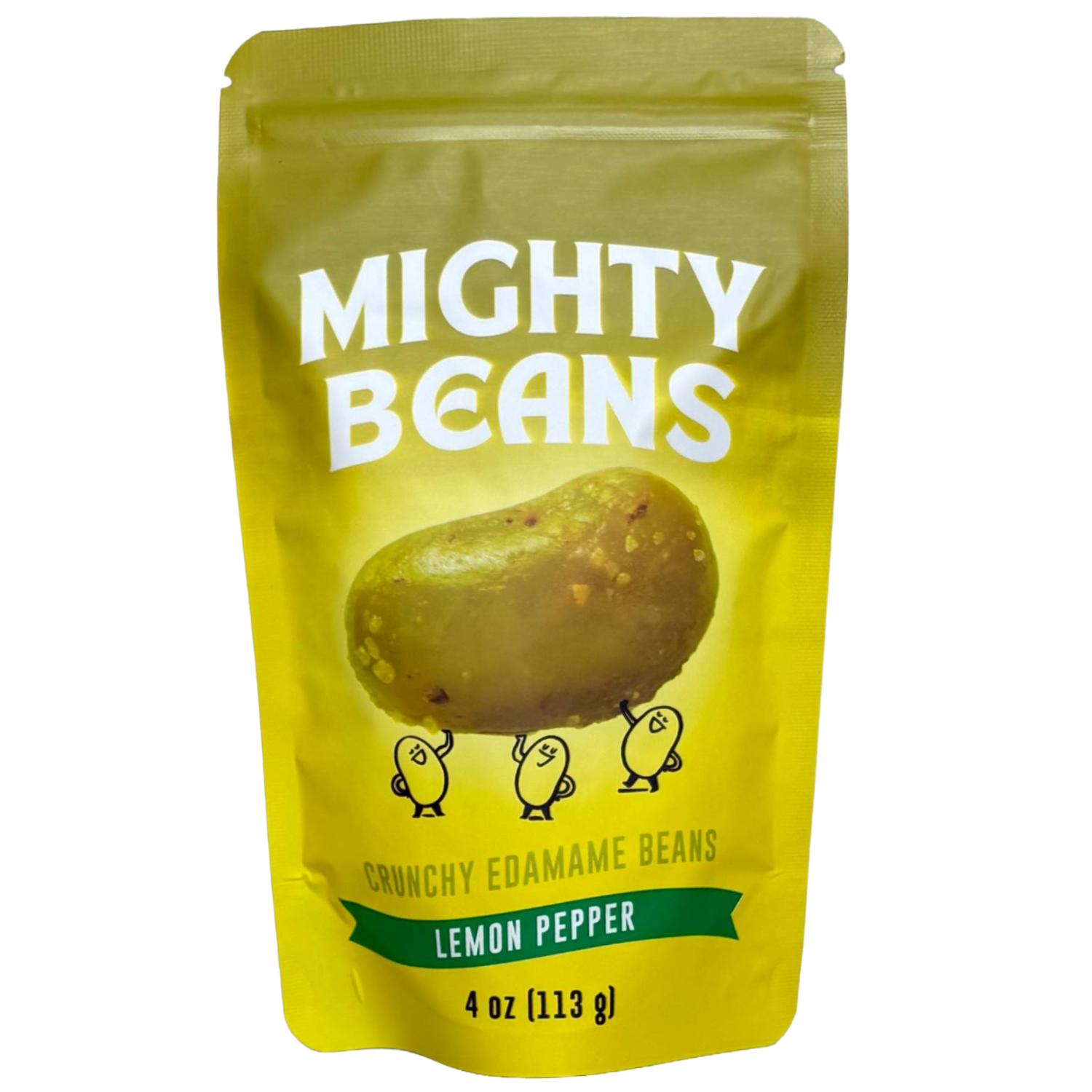 Lemon Pepper Edamame – Mighty Beans
