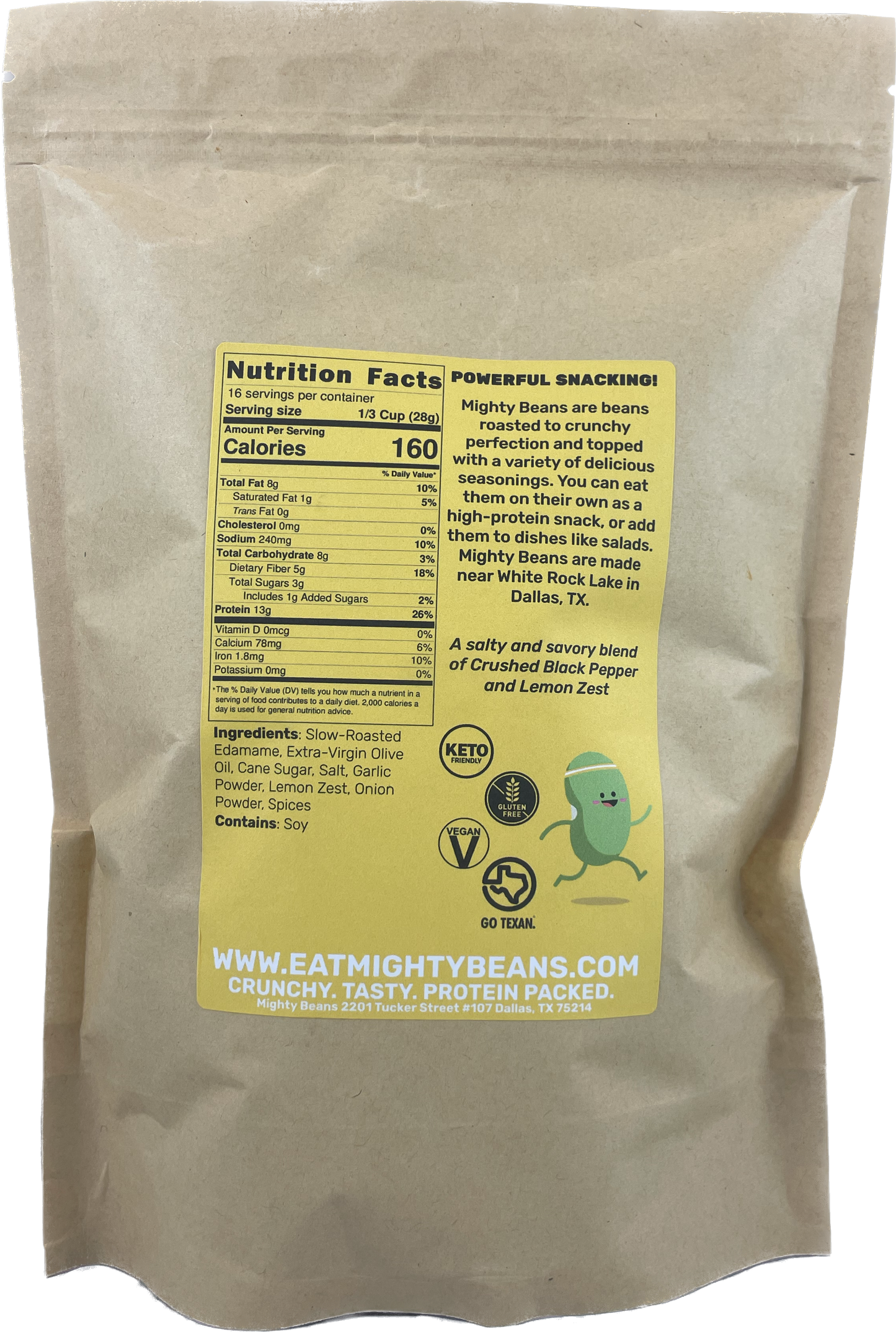 Lemon Pepper Edamame