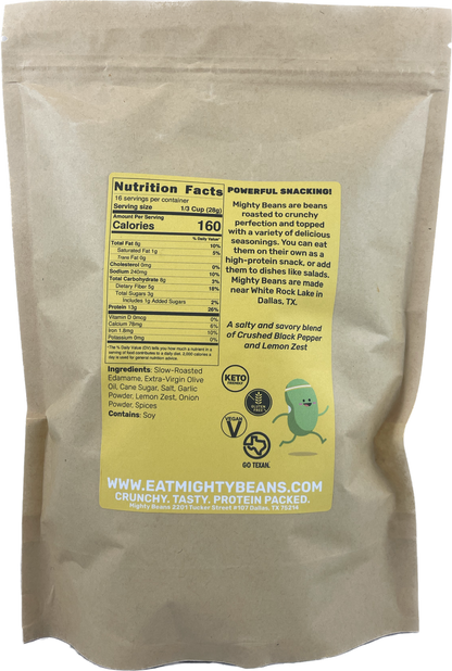 Lemon Pepper Edamame