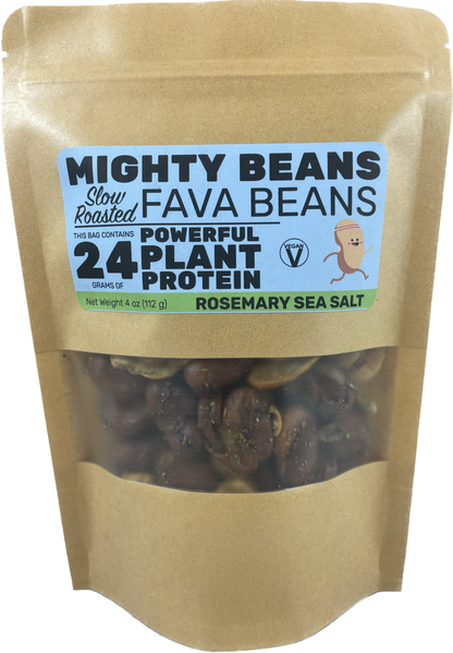 Rosemary Sea Salt Fava Beans